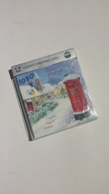 12 Charity Christmas Cards RRP 1.99 CLEARANCE XL 1